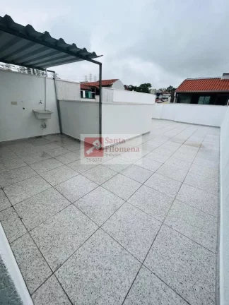 Imagem Cobertura para Locação em Santo André, Vila Scarpelli, 2 dormitórios, 1 suíte, 2 banheiros, 2 vagas