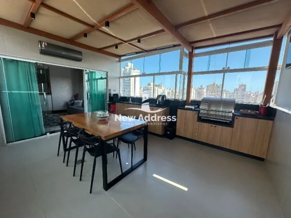 Imagem Cobertura na Praia da Costa com 429m², área gourmet com piscina e vista panorâmica - Vila Velha
