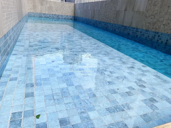 Imagem Apartamento prédio novo, 3 suítes à venda em Guarujá - Pitangueiras, 2 vagas de garagem e 142m² de requinte.