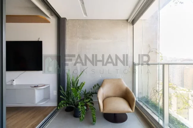 Imagem Apartamento para locação em São Paulo-SP, Cerqueira César: 2 quartos, 2 suítes, 3 salas, 1 vaga - 92m². Venha conferir!