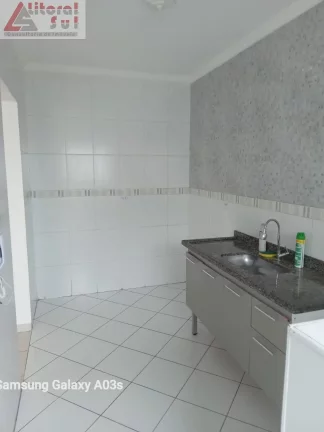 Imagem Apartamento para locação em Praia Grande-SP, Ocian: 1 quarto, 1 sala, 1 banheiro, 1 vaga de garagem, 44 m²!