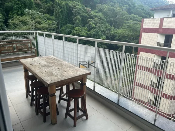 Imagem APARTAMENTO PRAIA GRANDE com 3 dormitórios sendo 2 suítes,2 vagas de garagem,varanda gourmet com churrasqueira,sala 2 ambientes
