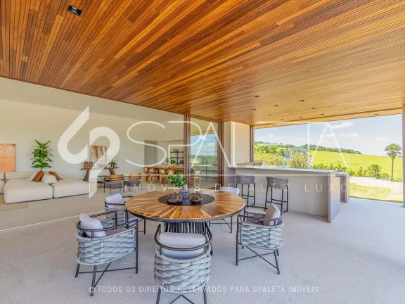 Imagem Casa térrea com vista incrível para o campo de golfe, à venda na Fazenda da Grama em Itupeva