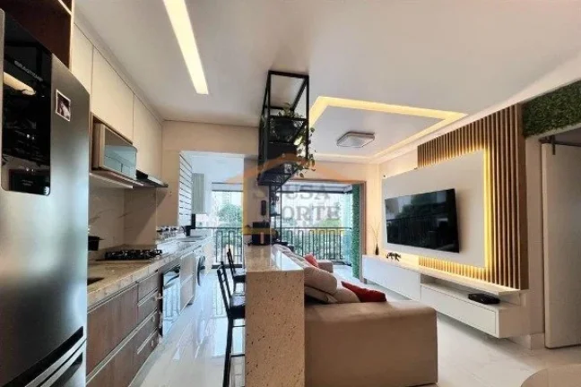 Imagem Apartamento 69m², 2 dormitórios, sendo 2 suítes, 1 delas com varanda, sala 2 ambientes, lavabo, v...