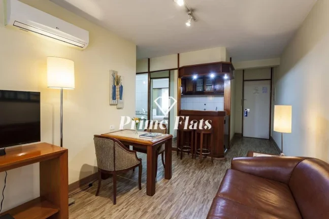 Imagem Flat disponível para locação no La Residence Itaim by Manager, com 90m², 2 dormitórios e 2 vagas de garagem
