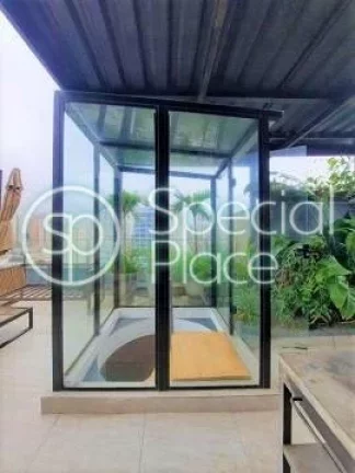 Imagem Excelente cobertura duplex com 142m² ! Impecável ,clean, planejados sob medidas , ar condicionados...