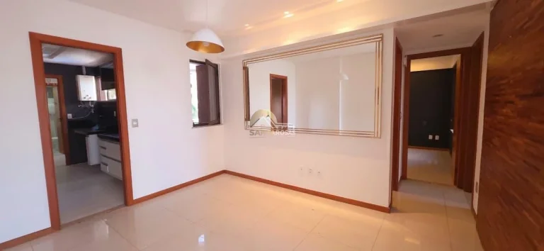 Imagem Apartamento 2/4 (2 suítes), 92 m², nascente, 3 banheiros + lavabo, varanda com fechamento em Reiki,