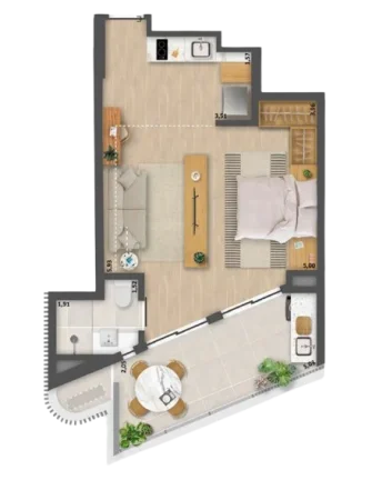 Imagem APARTAMENTO RESIDENCIAL em Rio de Janeiro - RJ, Copacabana