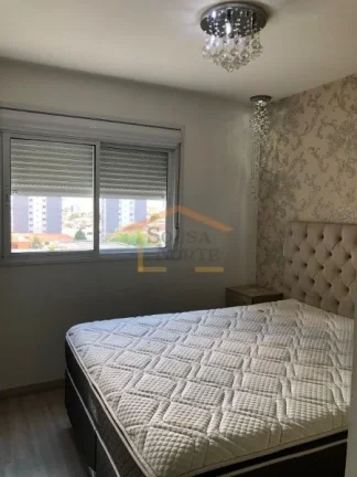 Imagem Apartamento com 96 m², mobiliado (porteira fechada), com 3 dormitórios sendo 1 suíte, sala para d...