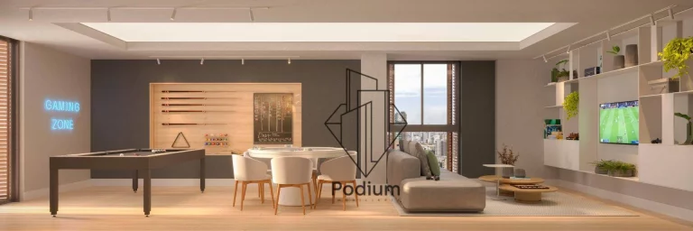 Imagem Apartamentos com varanda / sacada gourmet em condômino club nas proximidades do Parque Linear Parahyba 2 no bairro do Jardim Oceania / Bessa - AP1933