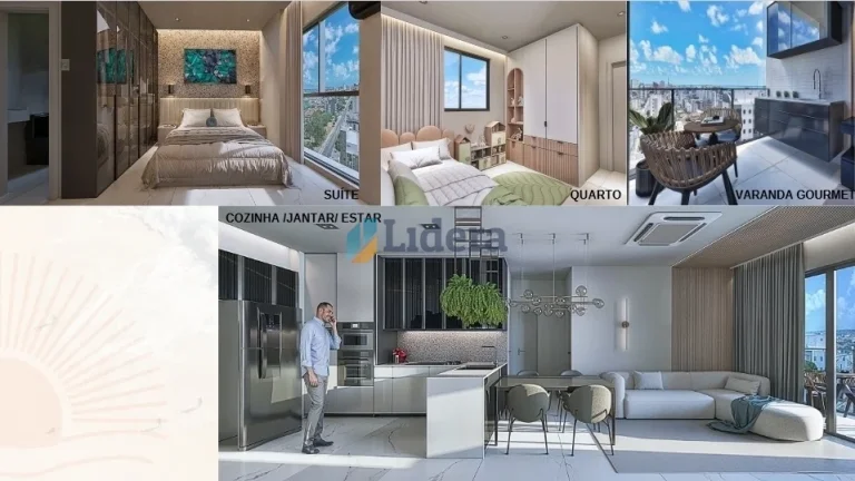 Imagem Apto - 2 Quartos - 1 Suíte - 55,31 m² - Intermares, Cabedelo/PB