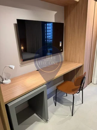 Imagem Studio de Luxo para Locação em São Paulo - 1 Quarto, 1 Sala, 1 Banheiro, 24,00 m² no Cerqueira César
