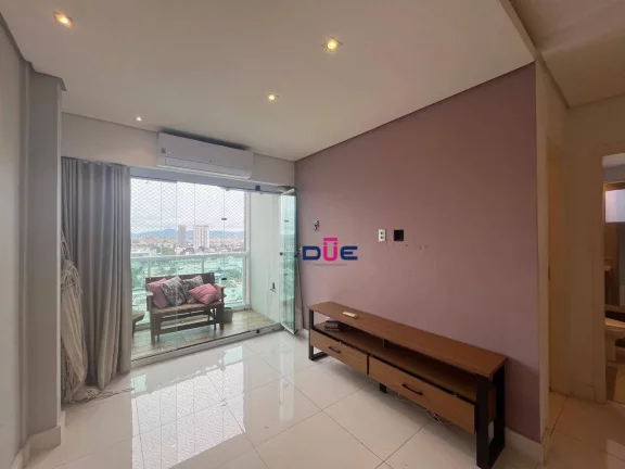 Imagem Apartamento com 2 dormitórios à venda, 59 m² por R$ 490.000 - Vila Matias - Santos/SP