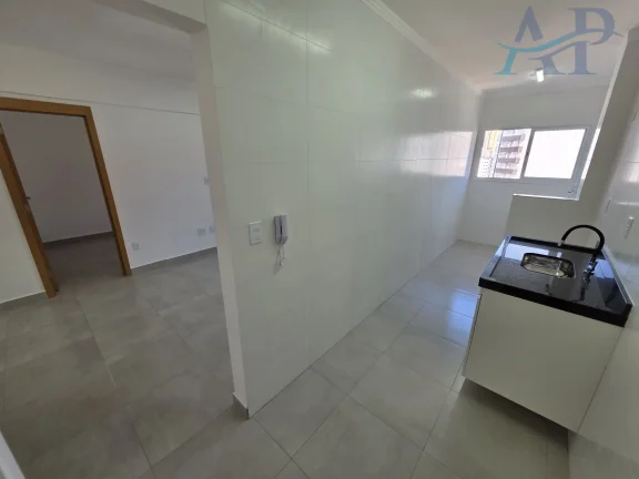 Imagem Apartamento na Guilhermina em Praia Grande com 1 Dormitório Suíte
