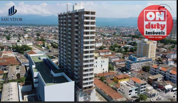 Imagem Oportunidade Apartamento com 2 dormitórios à venda, 58 m² a partir R$ 460.000 Prédio com Lazer - Parque Bitaru - São Vicente/SP