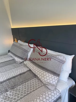 Imagem Flat vista mar mobiliado em Ponta Negra