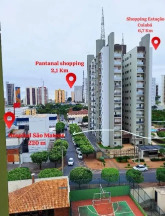 Imagem Apartamento para Venda em Cuiabá / MT no bairro Jardim Aclimação