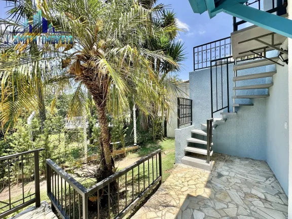 Imagem Casa em condominio. 1.605 m² terreno, 4 dorm/1ste + escritório e gourmet!