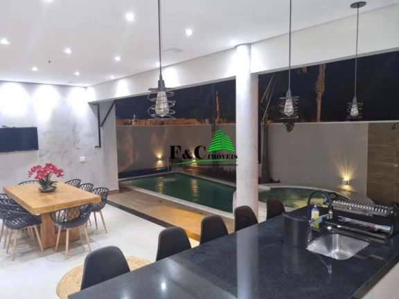 Imagem Casa em Condomínio para Venda em Paulínia, Parque Brasil 500, 4 dormitórios, 4 suítes, 2 banheiros, 2 vagas