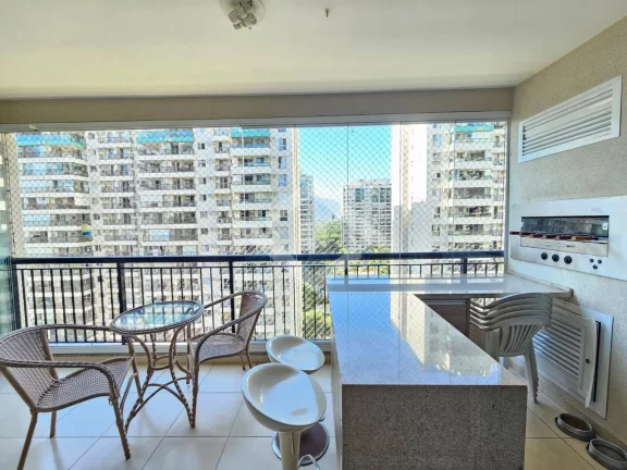 Imagem Apartamento 4 Suítes com 166m² e Vista Privilegiada – Cidade Jardim, RJ