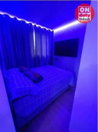 Imagem Apartamento com 2 dormitórios à venda, 39 m² por R$ 290.000,00 - Castelo - Santos/SP