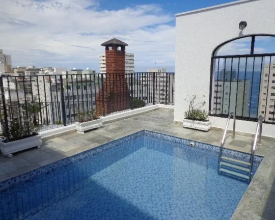 Imagem Apartamento à venda no Guarujá na Praia das Pitangueiras