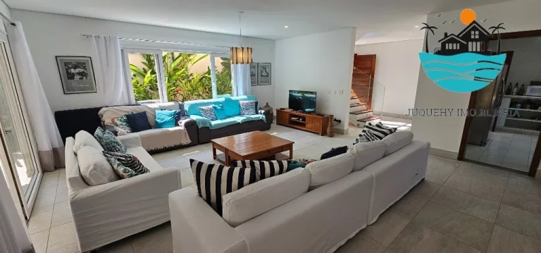 Imagem Comprar casa em Juquehy - av. da praia, canto direito, 30m da praia, 5 suítes, piscina, churrasqueira, 4 vagas, 394m² de construção | Juquehy Imobil