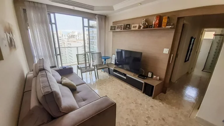 Imagem Apartamento com 3 dormitórios à venda, 90 m² - Pitangueiras - Guarujá/SP