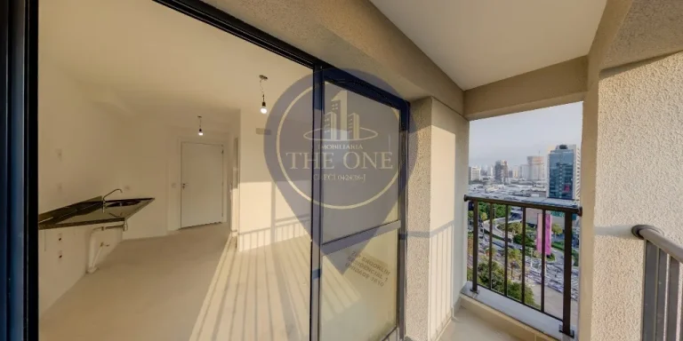 Imagem Apartamento à venda em São Paulo - Vila Cordeiro com 1 quarto, 1 suíte e 2 banheiros!