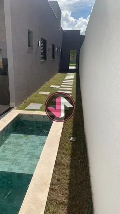 Imagem Casa de 160m² no Condomínio Belvedere 2, com piscina e área gourmet, 3 suítes, sala de estar e...