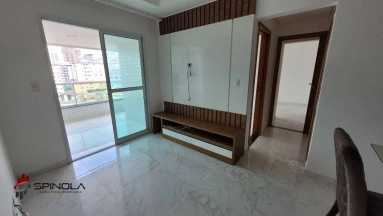 Imagem Apartamento com 2 dormitórios à venda, 83 m² por R$ 599.000,00 - Caiçara - Praia Grande/SP