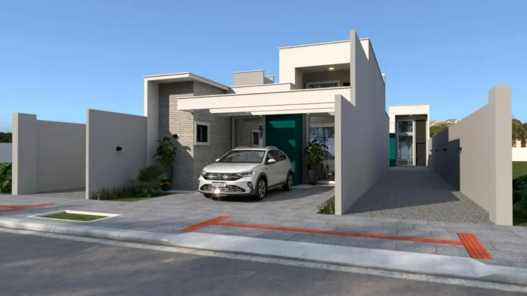 Imóvel em Obras com Portão Eletrônico em Cascavel - Bairro Periolo - 63m²