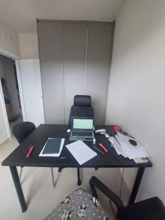 Imagem APARTAMENTO Á VENDA PROXIMO Á UNIFRAN EM FRANCA/SP - 02 dormitórios com armários e ar condicionados - Sala integrada com a cozinha e armários Lavan