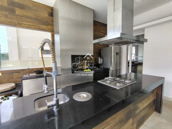 Imagem Imperdível oportunidade: Casa de luxo em condomínio na Enseada, Guarujá-SP! 6 quartos, 6 suítes, 3 salas, 7 banheiros, 4 vagas de garagem, 300m².