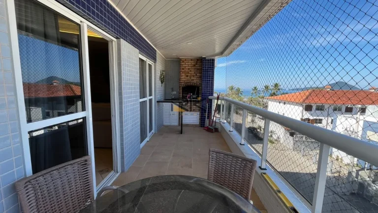 Imagem APARTAMENTO PRAIA GRANDE com 3 dormitórios sendo 2 suítes,2 vagas de garagem,varanda gourmet com churrasqueira,sala 2 ambientes