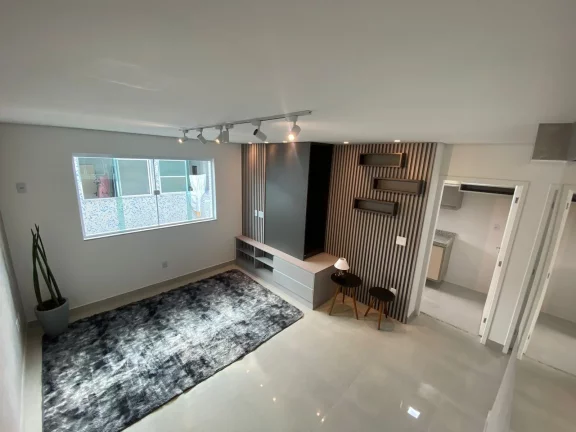 Imagem Sobrado duplex em villagio à venda com 2 suítes e Churrasqueira no bairro Campo Grande de Santos/SP