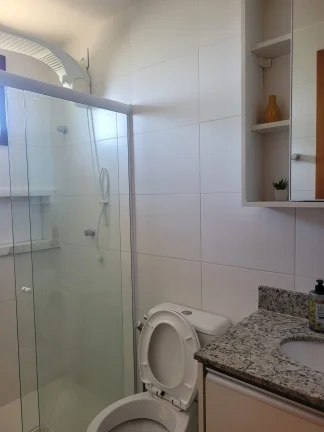Imagem duplex com 2 Dormitórios, sendo 1 suíte, e 2 Banheiros e área privativa de 65m² em Itacimirim BA
