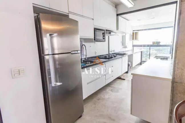 Imagem Apartamento com 1 dormitório para alugar, 70 m² por R$ 5.464,00/mês - Vila Regente Feijó - São Paulo/SP