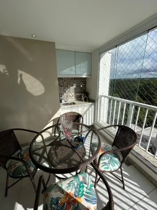 Imagem Apartamento Mobiliado e Decorado à Venda em Patamares ? Porteira Fechada