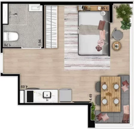 Imagem Apartamento à venda no bairro Butantã - São Paulo/SP