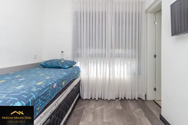 Imagem Apartamento com 3 suítes com Ar condicionado, Varanda Gourmet, 2 Vagas de Garagem, Vila Leopoldina. Edifício com Lazer e Portaria 24 hs