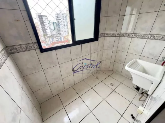 Imagem Apartamento com 2 dormitórios à venda, 100 m² por R$ 550.000,00 - Guilhermina - Praia Grande/SP