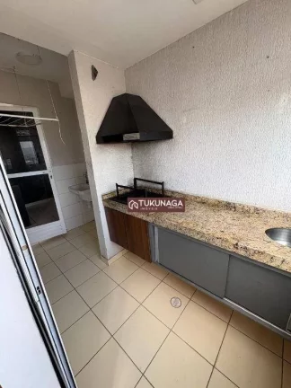 Imagem Apartamento com 2 dormitórios para alugar, 59 m² por R$ 2.930,00/mês - Picanco - Guarulhos/SP