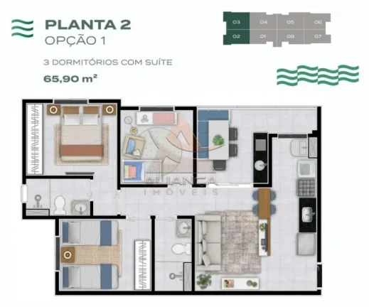 Imagem Apartamento - Ribeirão Preto - Sumarezinho