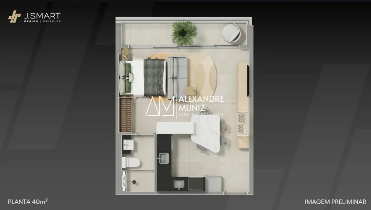 Imagem J. Smart Design Meireles, apartamentos à venda, Meireles. Lançamento.
