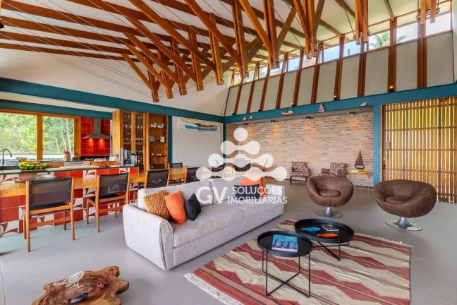 Imagem Casa com 4 dormitórios à venda, 573 m² por R$ 9.000.000,00 - Praia do Pulso - Ubatuba/SP