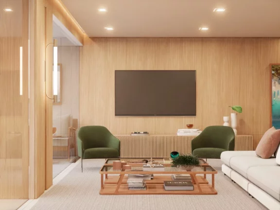 Imagem Apartamento montado, reformado e decorado em frente ao mar!