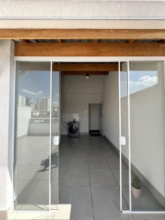 Cobertura com 2 dormitórios à venda, 98 m² por R$ 520.000 - Campestre - Santo André/SP
