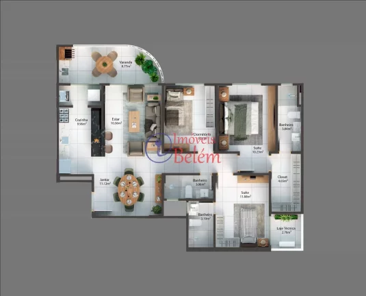Imagem Imóveis Belém vende - RAIZES RESIDENCE Imagem Imóveis Belém vende - RAIZES RESIDENCE