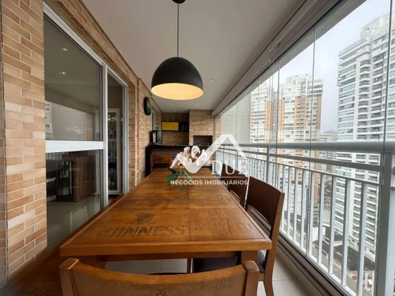 Imagem Apartamento com 3 dormitórios à venda, 134 m² por R$ 1.850.000 - Gonzaga - Santos/SP